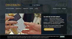 Desktop Screenshot of dinerbon.nl